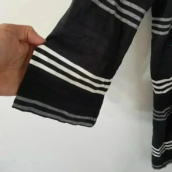 J.Jill Striped Open front Cardigan M - Picture 3 of 8